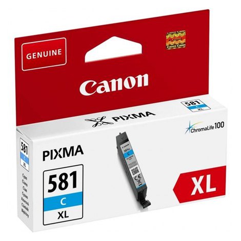 Canon Cyan Ink tank 187 pages Canon 581C XL